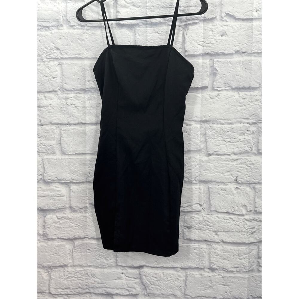 Shein Black Dress with Small Slit Xsmall